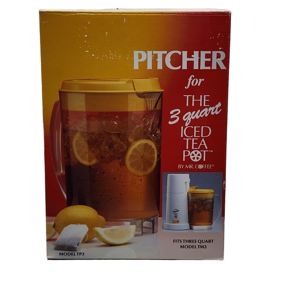 Mr. Coffee Kitchen Ice Tea Pot By Mr Coffee 3 Quart Replacement